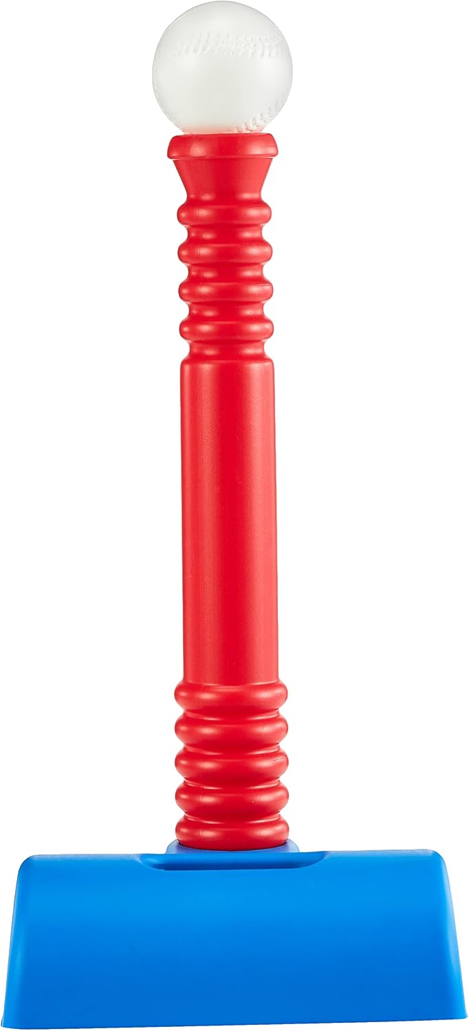 Set T-Ball rojo 5 bolas para niños 18 meses