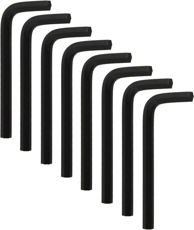 Set 8 Llaves Hexagonales Métricas 0.236pulg Negro