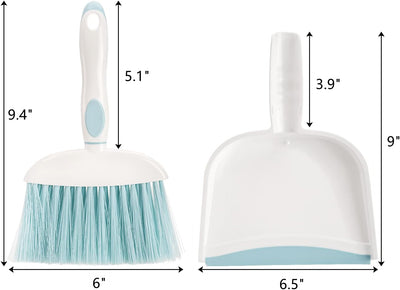 Set 3 recogedores y cepillos plástico multiusos