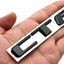 Placa identificación CT6 maletero negro brillante