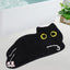 Alfombra baño gato 35x20" suave antiderrap