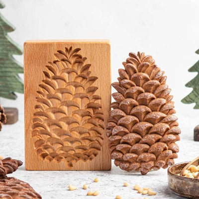 Molde madera tallada para galletas jengibre y lebkuchen