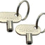 Llave puerta controlador rociador temporizador metal pack 2