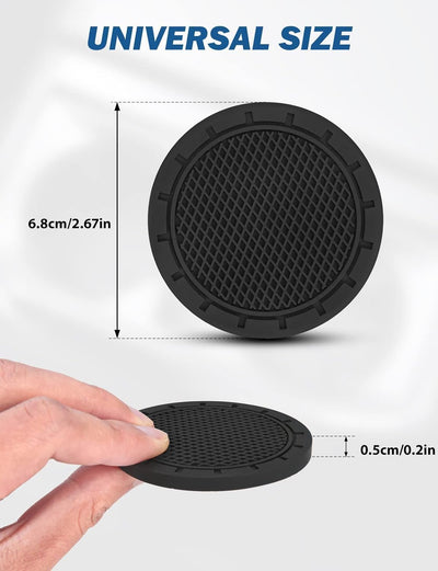 Posavasos universales antideslizantes para coche SUV