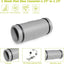 Conector manguera piscina 1.25pulg adaptador 2 cabezales