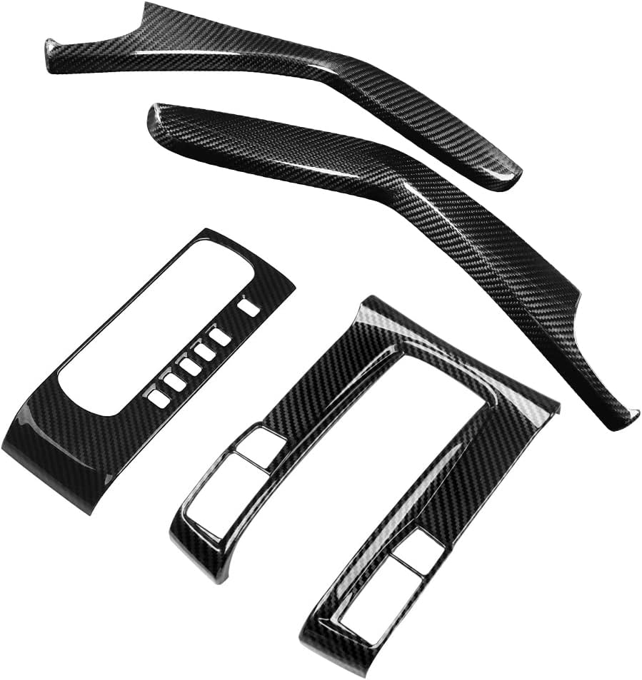 Cubierta consola central Honda Civic 10ª gen fibra carbono