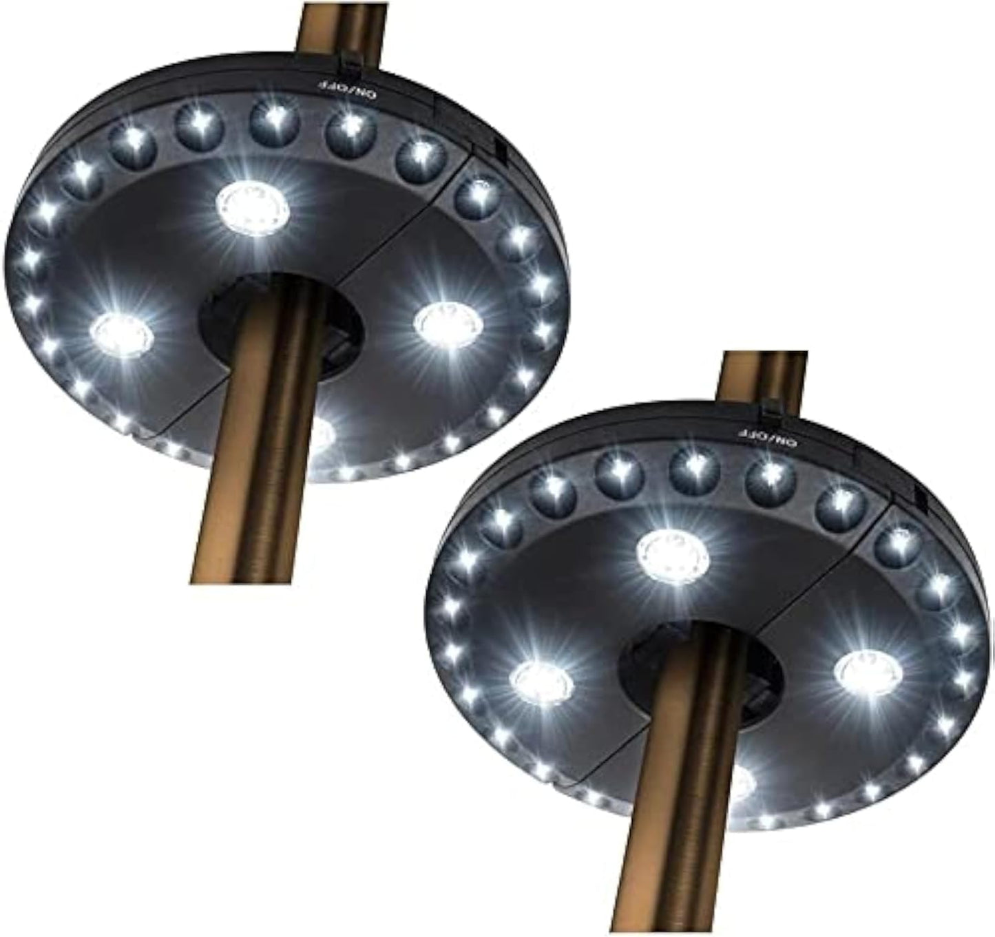 Luz inalámbrica para sombrilla 28 LED blanco 200 lúmenes