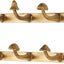 79 Gancho pared metálico para hogar 58cm dorado