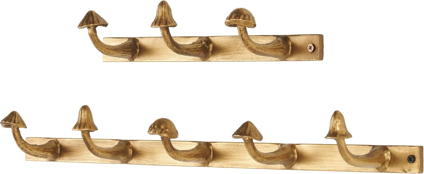 79 Gancho pared metálico para hogar 58cm dorado