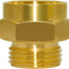 Adaptador babero latón rosca fina 1-1/16 a 3/4 pulg