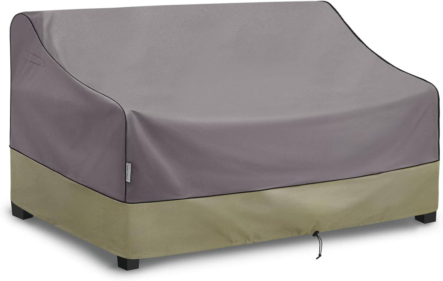 Fundas sofá patio 104x40x35pulg impermeable color gris