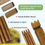 Set Kubb Set Madera Caucho con Bolsa Transporte