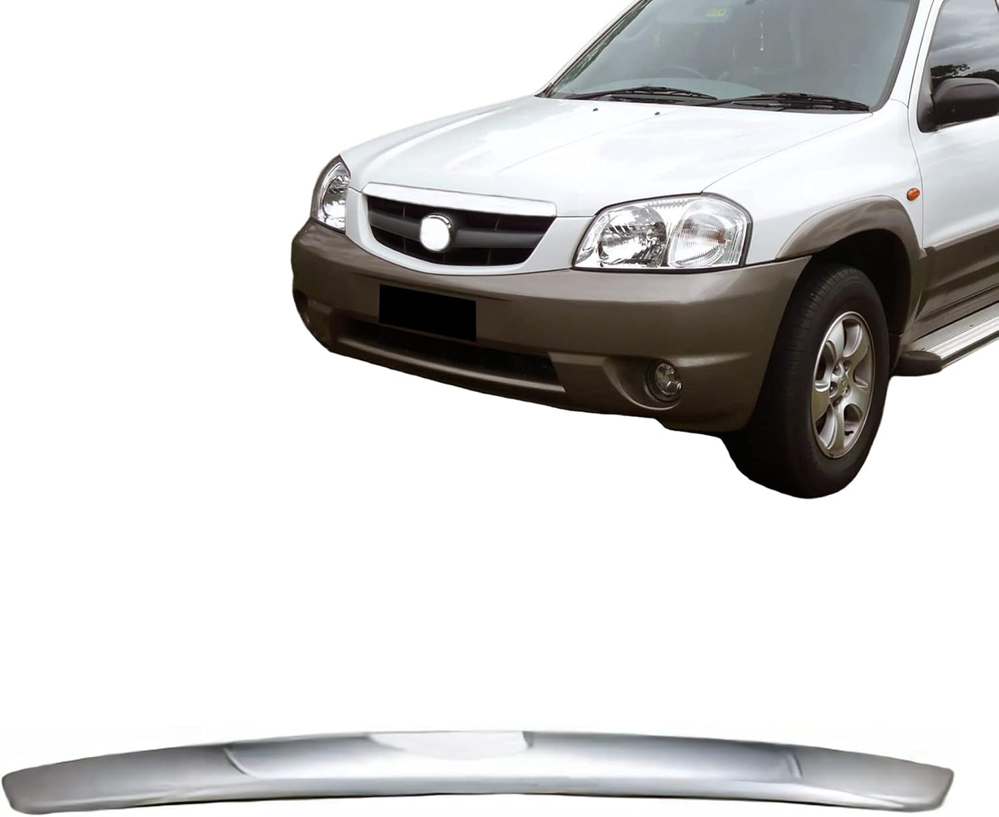 Repuesto moldura capó cromo Mazda Tribute 01-04