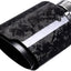 Puntas silenciador fibra carbono tubo inox 2.5x4.5"