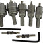 Set 6 cortadores carburo 3/16