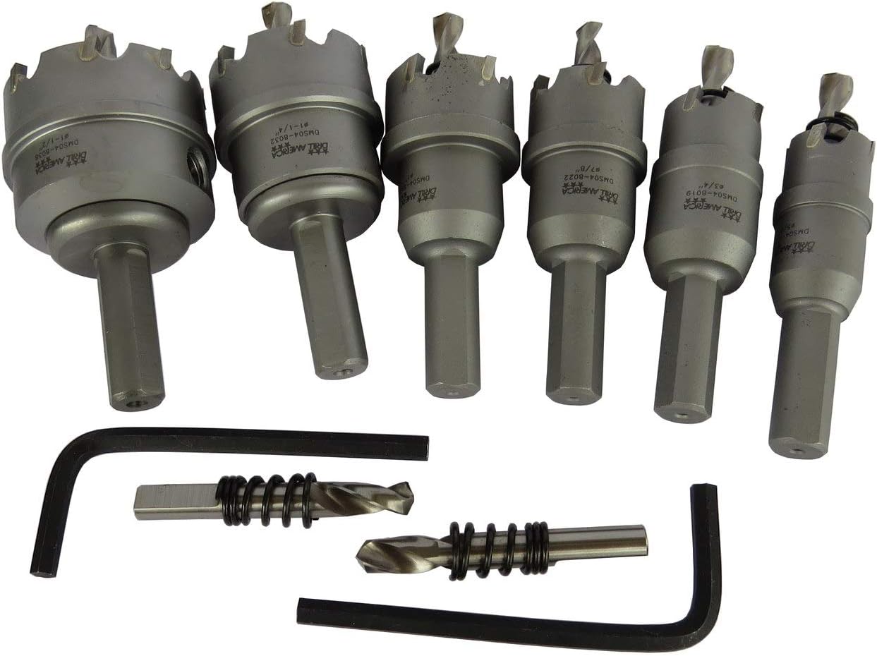 Set 6 cortadores carburo 3/16