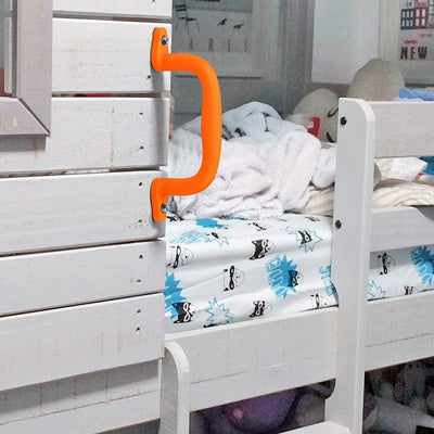 Asas naranjas antiderrap para patio set niños