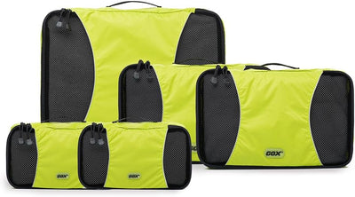 Organizador viaje 5 pzas 1grande 2mediano 2pequeño