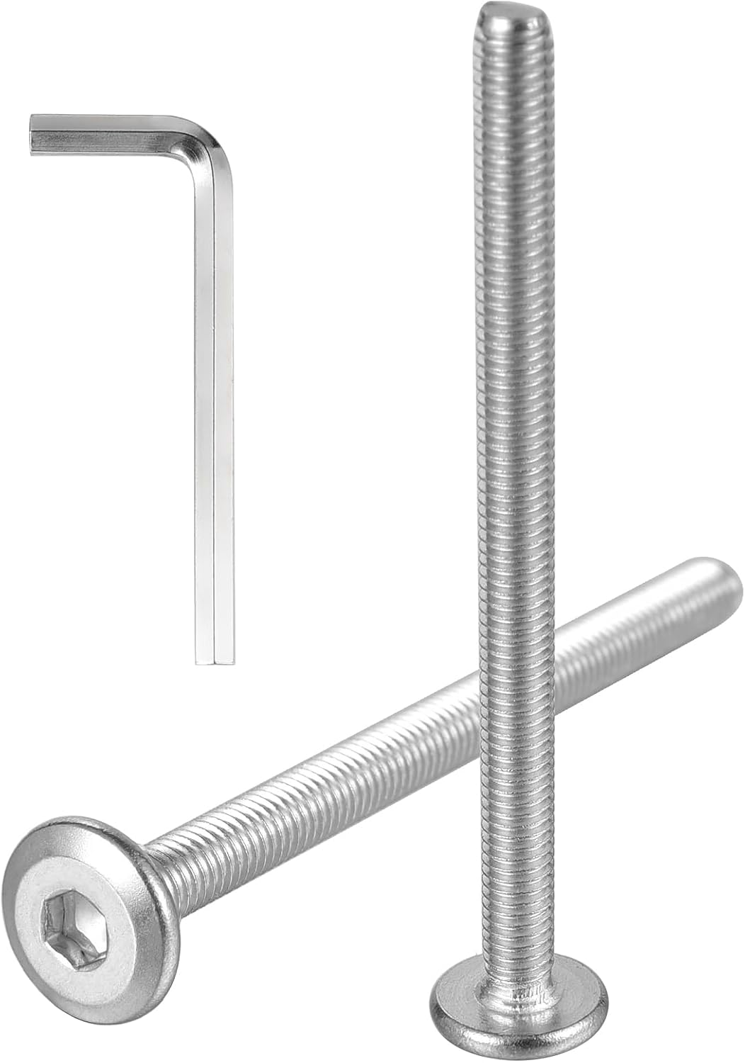 Tornillos acero inox 18-8 6 pzas para muebles