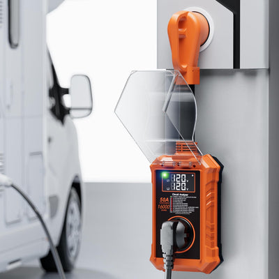 Protector sobretensiones RV 50A pantalla LED 16000J