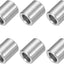 10 Espaciadores Acero Inox Redondos Sin Rosca