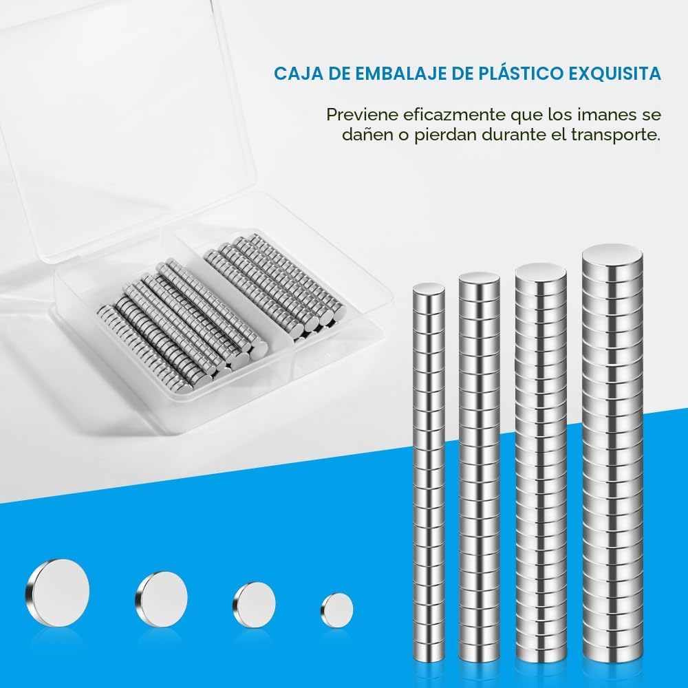 400 imanes mini multiusos para refrigerador bricolaje
