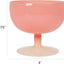 6 Pzas Vino Vidrio Tono Doble Rosa Blanco