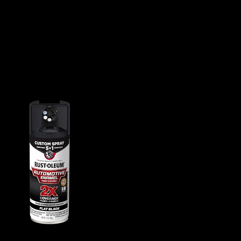 2 Pzas Esmalte Automotriz 12oz Color Negro Plano