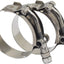 Abrazadera T-Bolt acero inox 3" para manguera 81-89mm