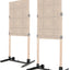 Base soporte tiroteo forma H ajustable exterior