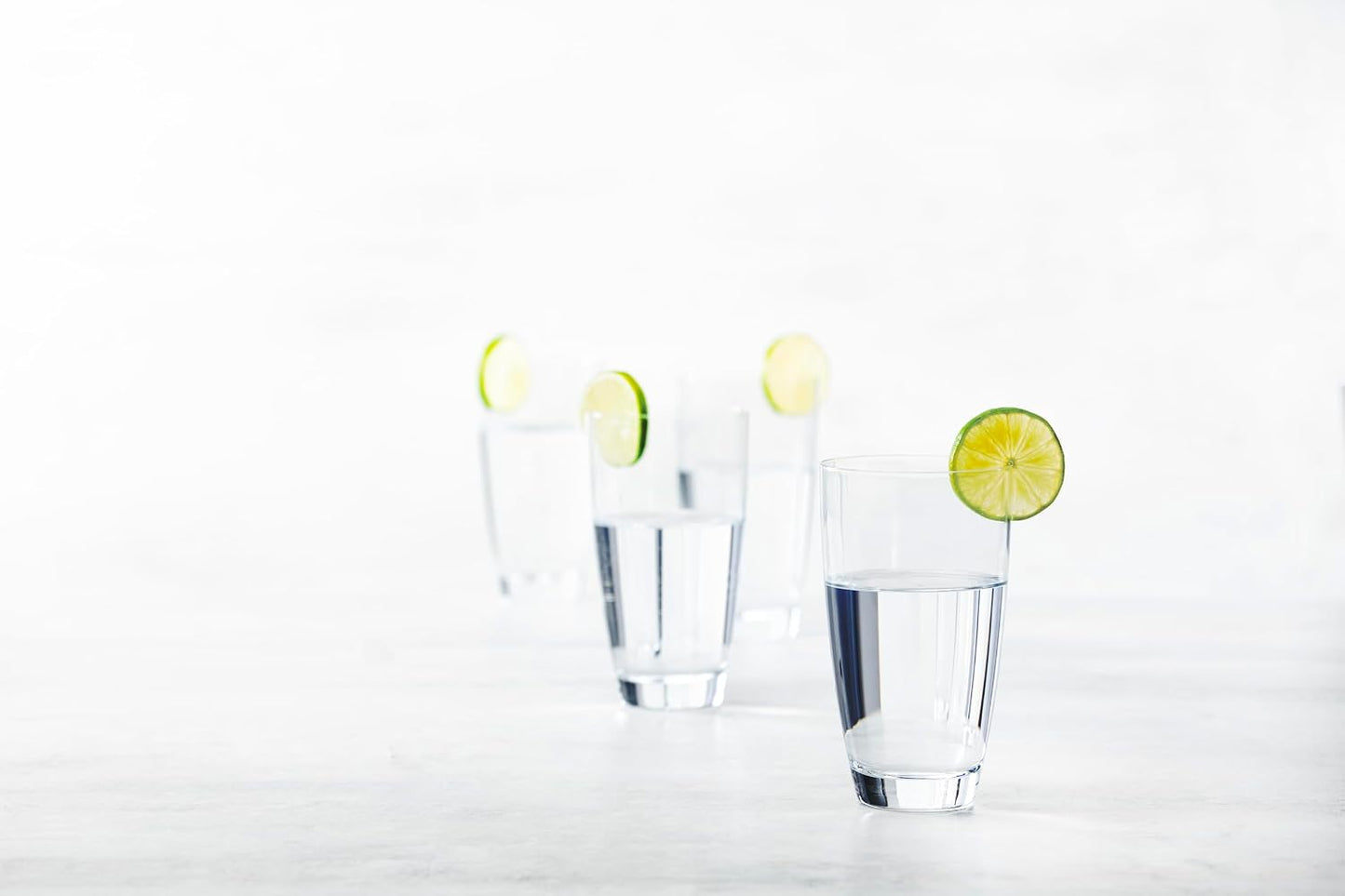 Vaso cristal Higball transparente set 4 23oz