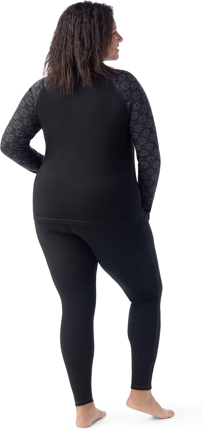 Capa base térmica merino mujer cremallera 1/4