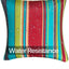 2 Pzas Almohadas Resistentes Agua 18x18pulg Decoración Patio
