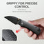 Cuchillo plegable edc wharncliffe 2.32pulg mango micarta