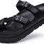 Sandalias plataforma mujer espuma hebilla ajustable playa