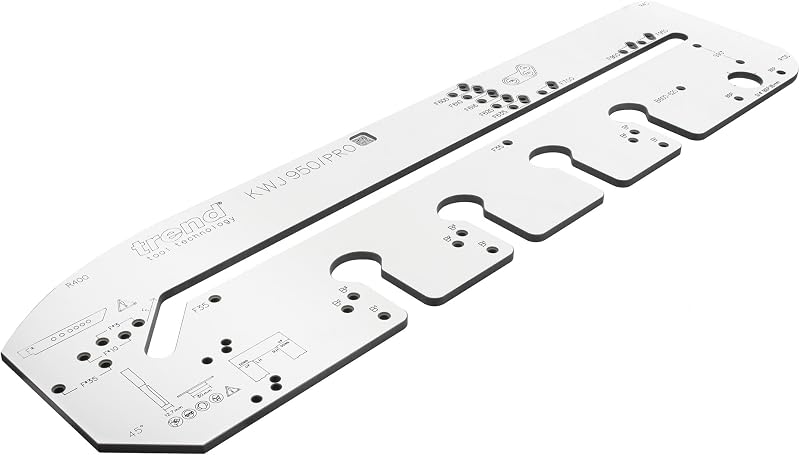 Plantilla encimera cocina multimaterial 37" alineación borde
