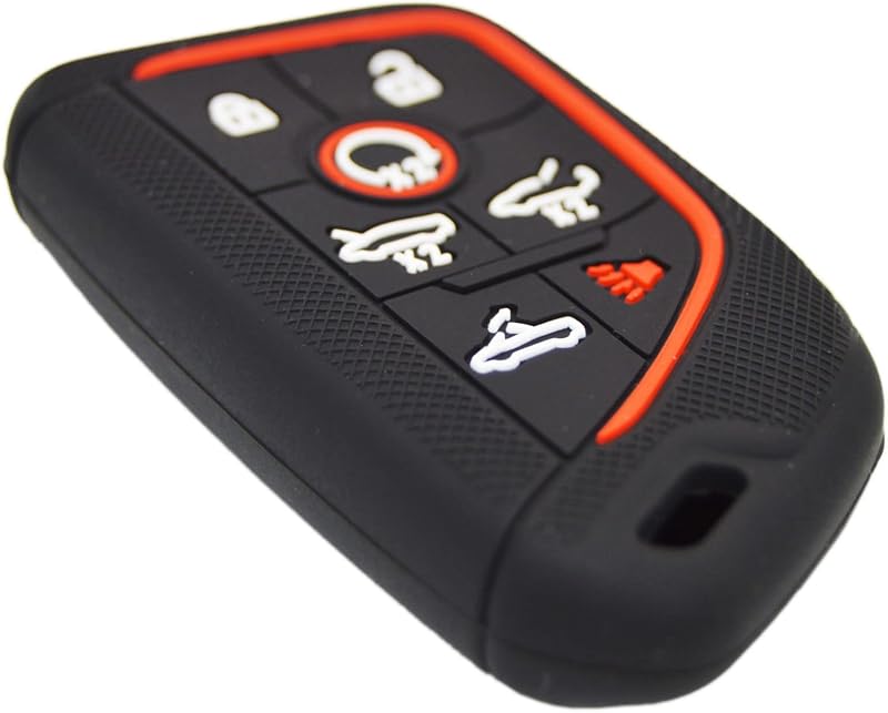 Funda silicona llavero inteligente 7 botones Chevy Corvette