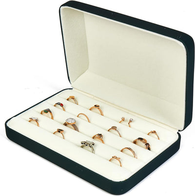 Caja organizadora anillos portátil para viaje