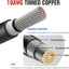 Cable solar XT60 10AWG 10 pies adaptador para batería
