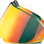 Visera escudo casco motocicleta Valiant II FF900 rojo