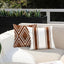 Set 4 fundas almohada 20x20pulg impermeables exteriores