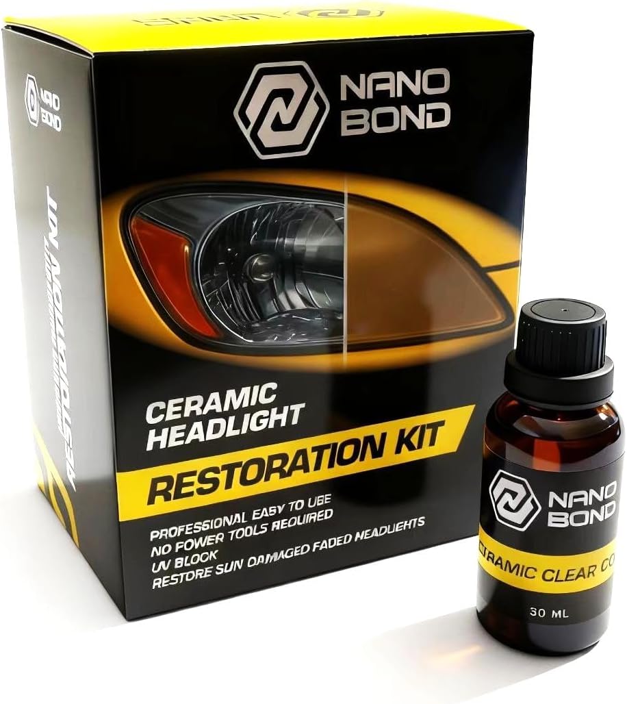 Kit faros cerámica capa transparente 1.0oz