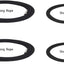 Cuerdas elásticas para silla de gravedad cero negro