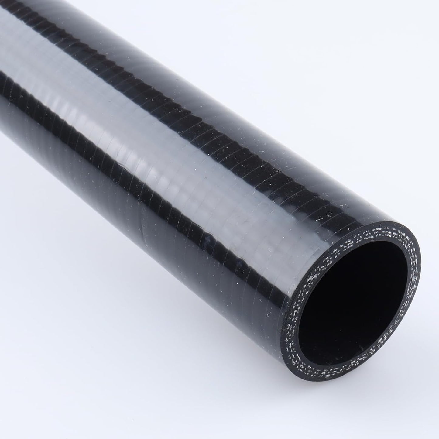 Manguera refrigerante silicona 3 capas 1.5x3.3" negro