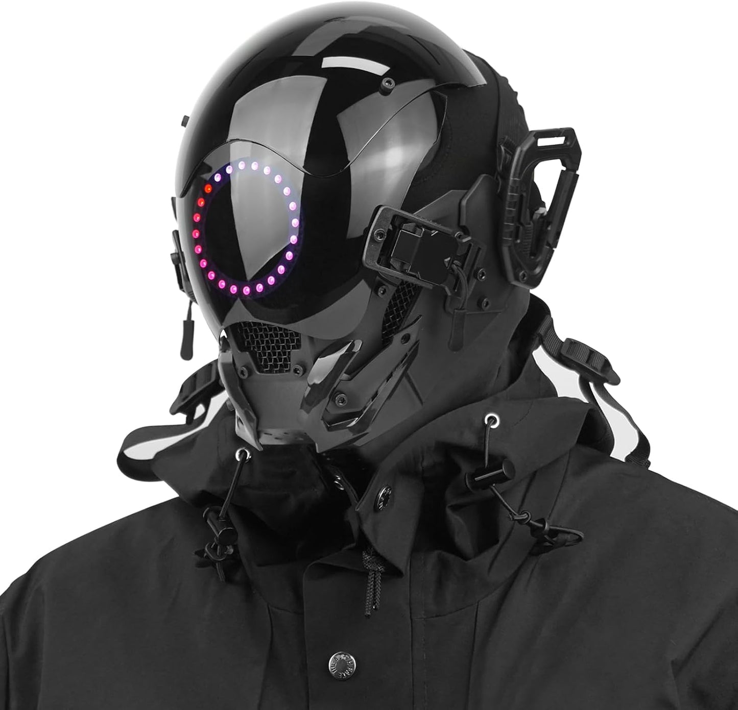 Máscara LED multicolor para fiestas y cosplay