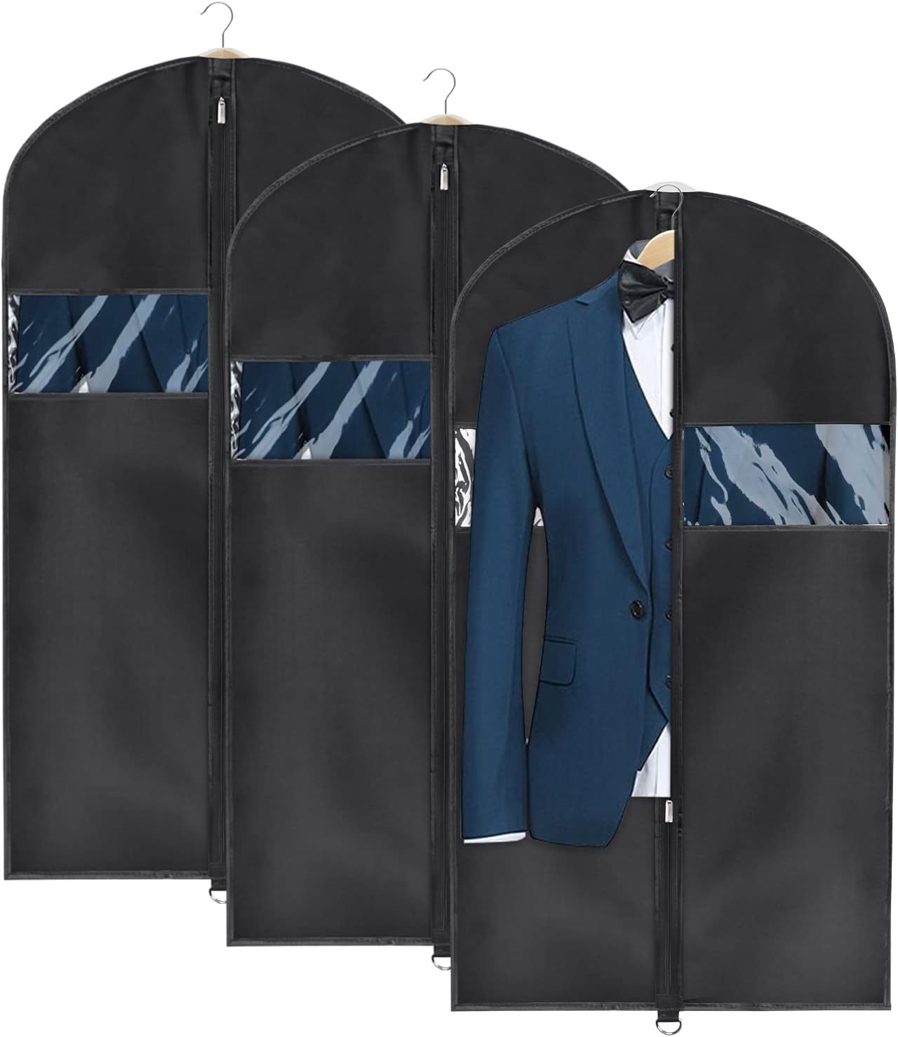 Bolsa ropa viaje 43pulg ligera cremallera juego 3