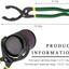 Alicates filtro aceite ajustables 12pulg con agarres antiderrap