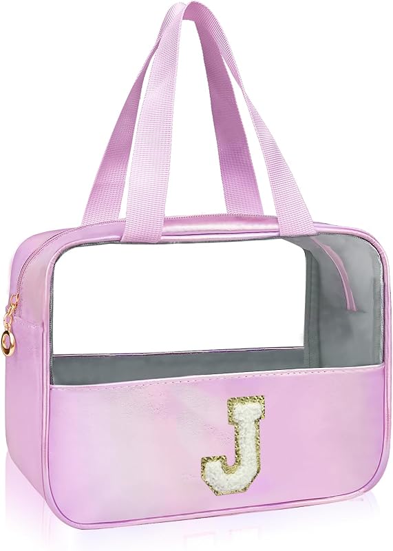 Bolsa maquillaje transparente organizador cosméticos