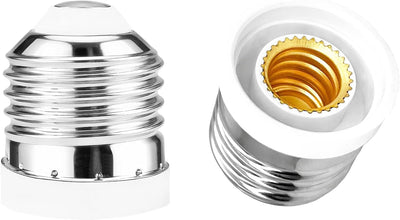 2 Adaptadores E26 a E12 para Candelabro y Ventiladores