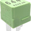 2 Relés Automotrices 40A 12V CC 4 Pines SPST Bajo Calor